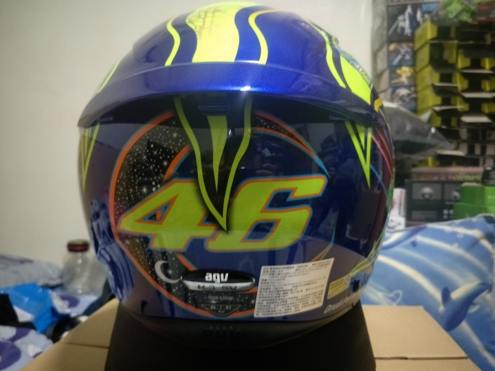 人生第一頂進口安全帽AGV K-3 SV五大洲