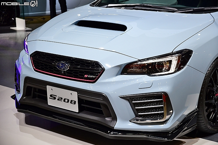 【2017東京車展】Subaru限量逸品S208,限量450台精裝販售!