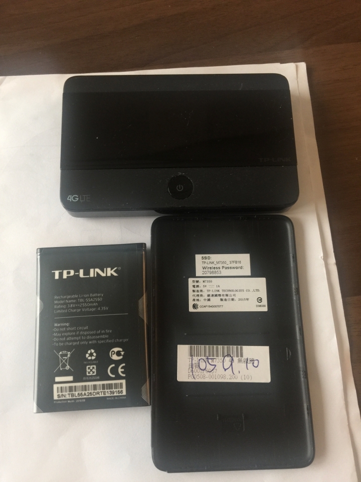 TP-Link M7350 使用心得,大家有同樣的情況嗎?