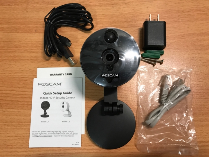 完美搭配 Surveillance Station - FOSCAM C1 網路攝影機開箱
