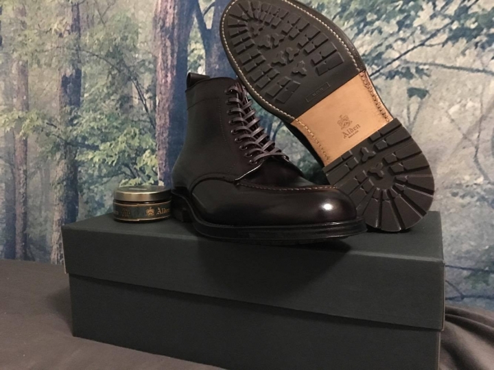 Alden Shell Cordovan Indy boot 地表最不專業開箱文