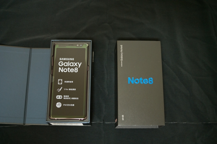 NOTE8 粉色開箱