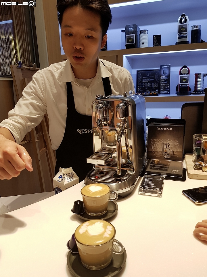 讓家中飄滿濃濃的咖啡香~你家就是咖啡館~Nespresso Creatista Plus 旗艦咖啡機 體驗會
