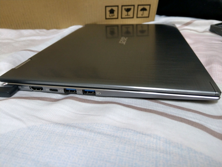 New Acer Spin 5 I5-8250u 翻轉觸控螢幕簡易開箱
