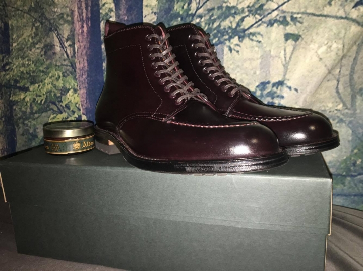 Alden Shell Cordovan Indy boot 地表最不專業開箱文