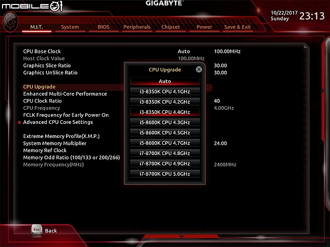 4C4T 可超K版 Core i3 8350K 搭上 Z370 AORUS Gaming 3
