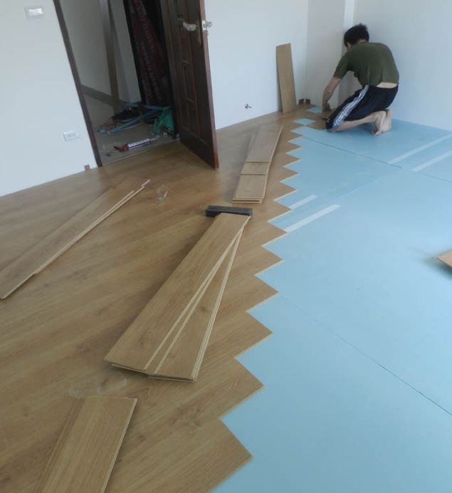 DIY 塑膠地板 妳們都那一種貼法施工