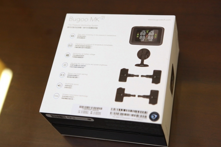 【TPMS開箱】BUGOO MK2胎壓偵測器開箱安裝記錄,獨立胎溫顯示頗方便(文長圖多)