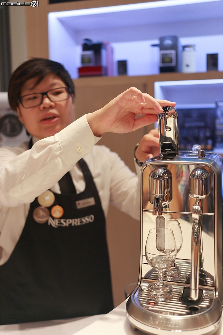 讓家中飄滿濃濃的咖啡香~你家就是咖啡館~Nespresso Creatista Plus 旗艦咖啡機 體驗會