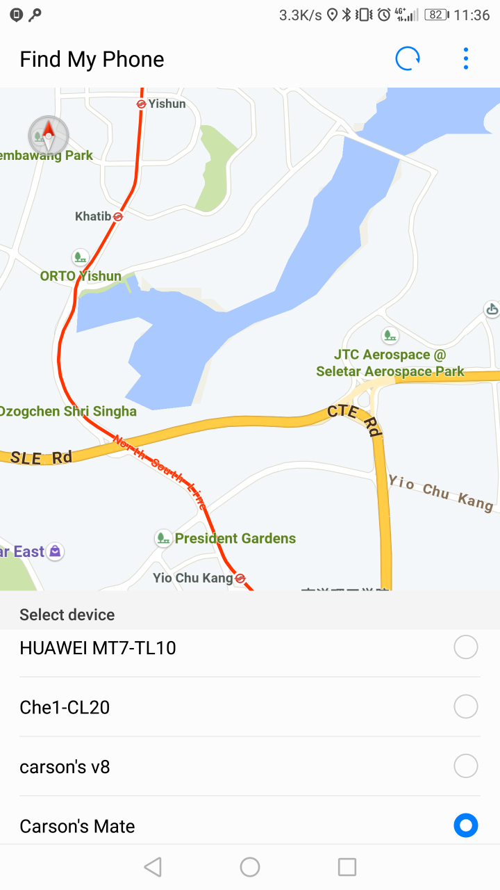 Mate 9 刷大陸版後無法使用華為的Find my phone 和Google的Find my device