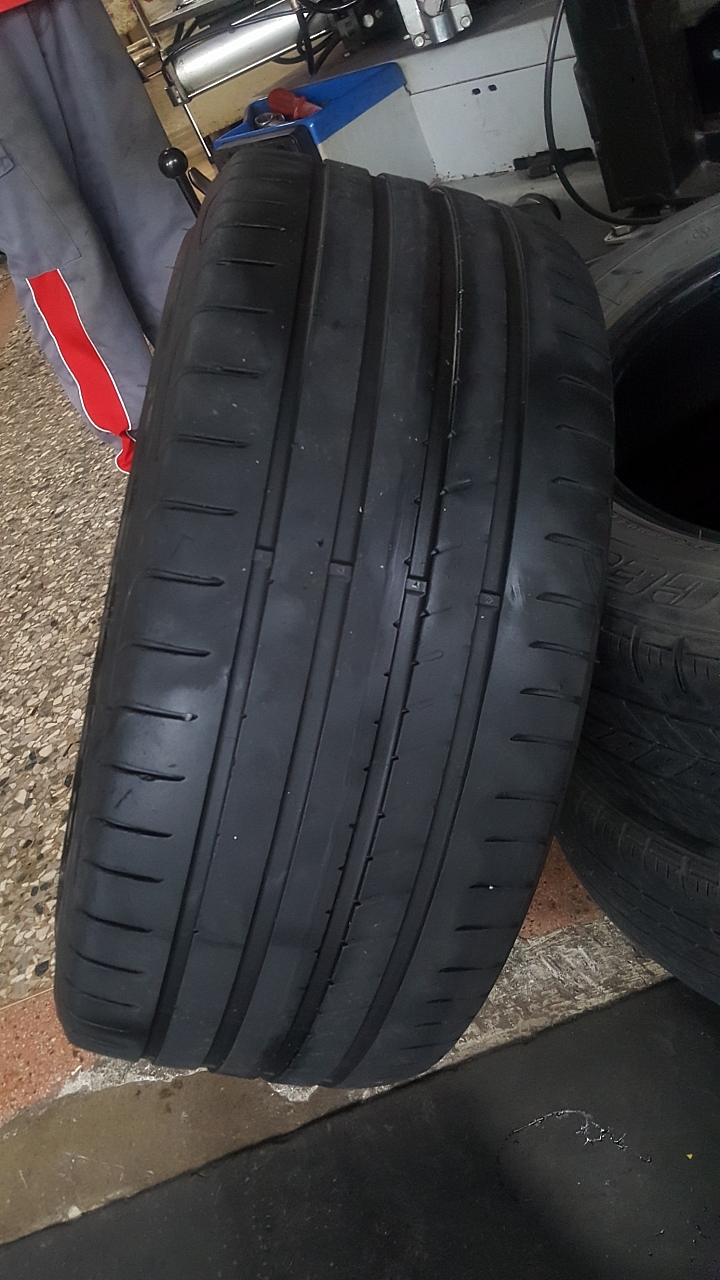 Goodyear F1A2 5萬公里下課,換上F1A3