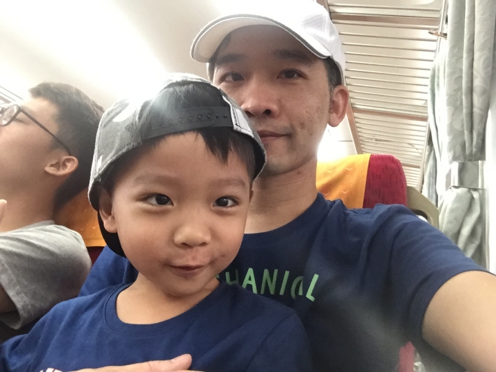 讓5歲孩子陪我完成多年前的鐵路環島計畫