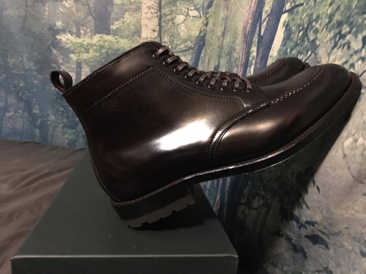 Alden Shell Cordovan Indy boot 地表最不專業開箱文