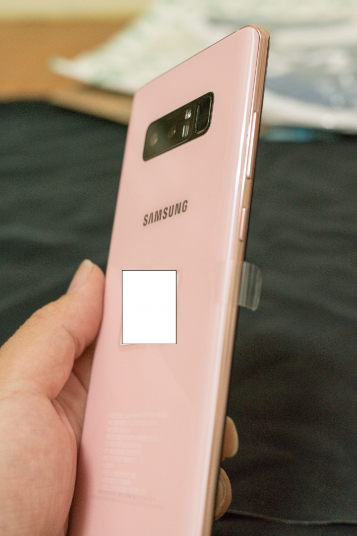 NOTE8 粉色開箱