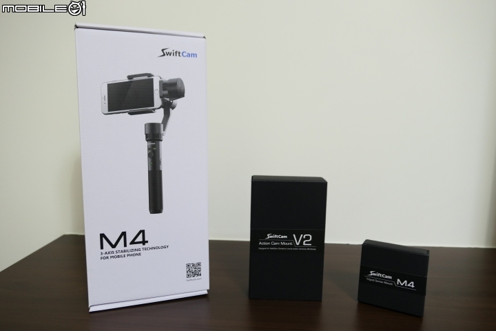 適用多樣機型~超強大的Swiftcam M4三軸手持穩定器
