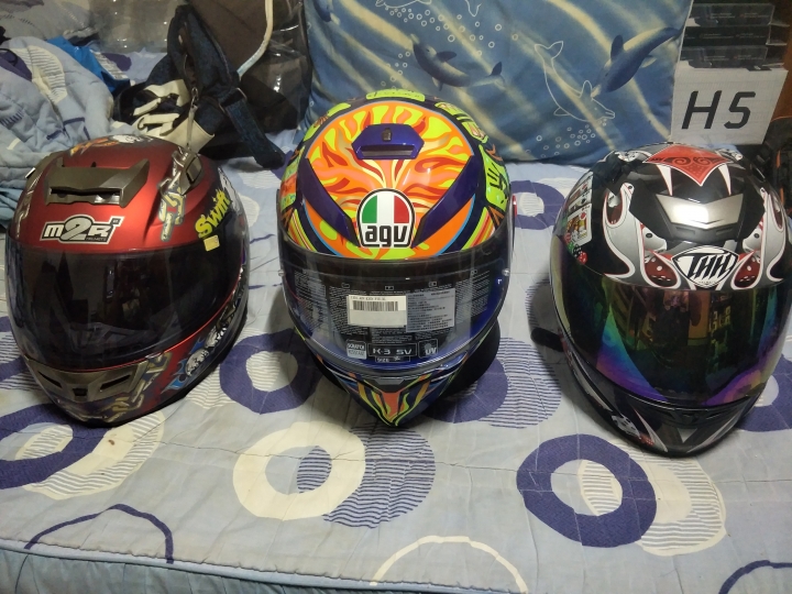 人生第一頂進口安全帽AGV K-3 SV五大洲
