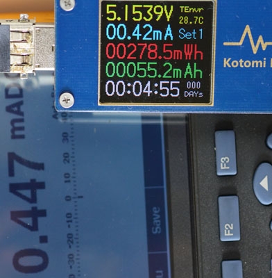 具備電腦連線PD監聽的Kotomi Premium USB電壓電流表