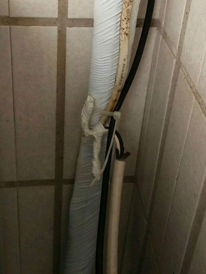 富士通分離式冷氣機開箱和安裝疑問!?