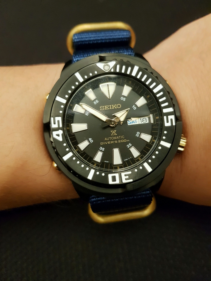 小鮪魚 Prospex SRP641k1+NATO錶帶 簡單分享
