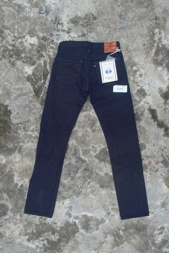 【開箱】 TANUKI-IDS1 INDIGO X INDIGO 15OZ SLIM