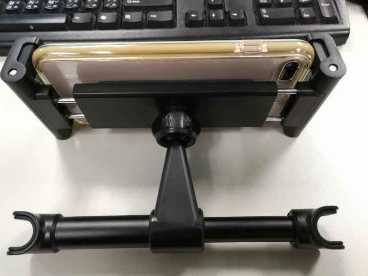 倍思無線充電版及車用頭枕後支架開箱文