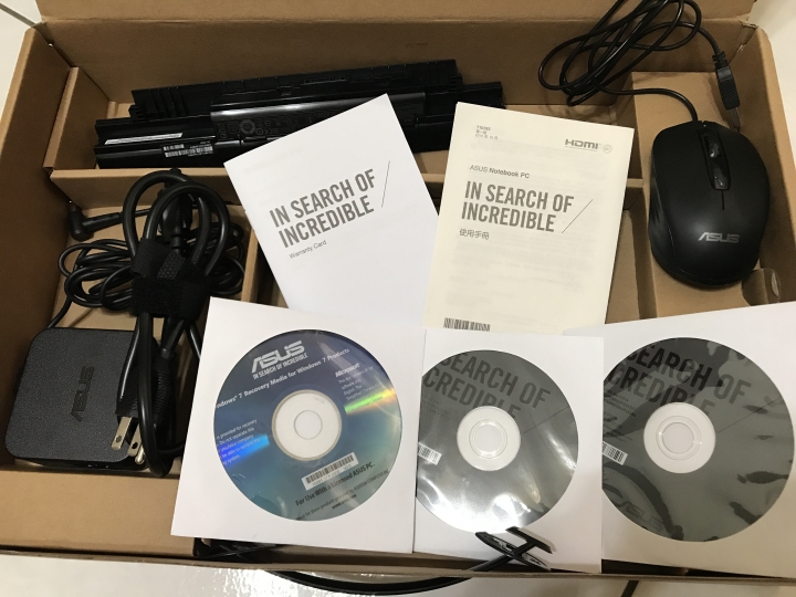ASUSPRO P2530UJ 簡單開箱