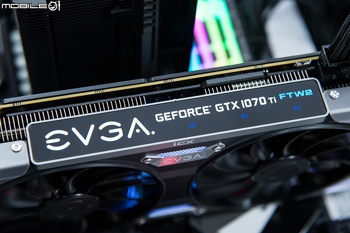 自動超頻 全面溫控 EVGA GeForce GTX1070Ti FTW2 GAMING實測