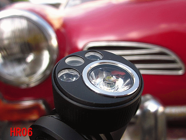 HR06 三角戀情~USB磁吸充電多用型艷麗頭燈