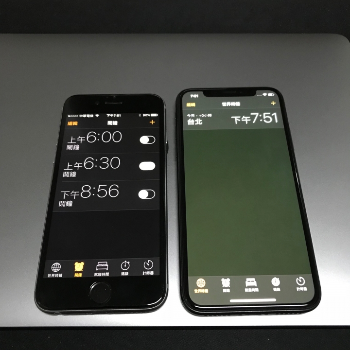 iPhone X 螢幕色衰了⋯(附多張圖)