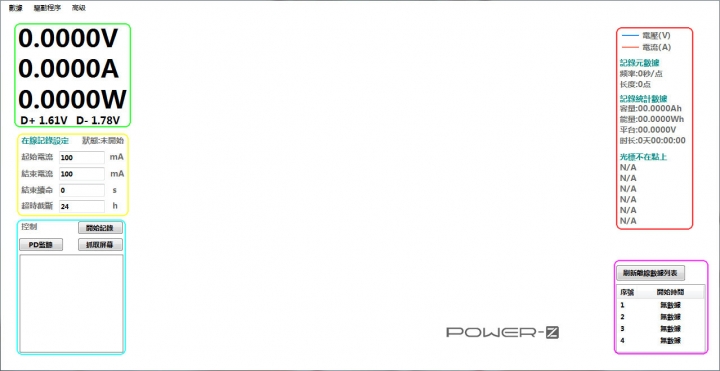 具備電腦連線PD監聽的Kotomi Premium USB電壓電流表