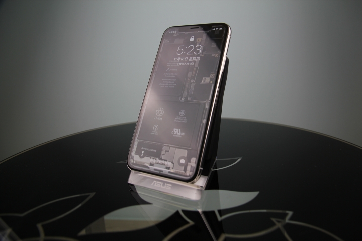 iPhone X 搭配 Asus 無線充電板 分享(更新充電時間)