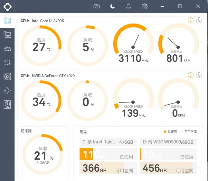 第八代 i7-8700k的工作溫度!!! (已怒換機殼分享)