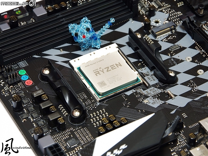 AMD RYZEN 3 1300X預設效能與常見空冷超頻分享