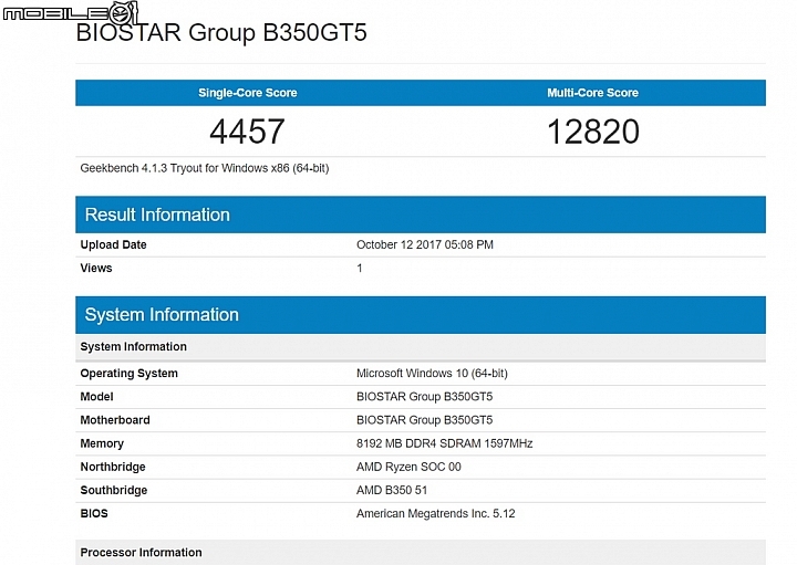 AMD RYZEN 3 1300X預設效能與常見空冷超頻分享