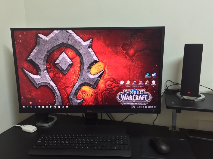 BenQ EW3270ZL 多訊號輸入時會出現雜訊