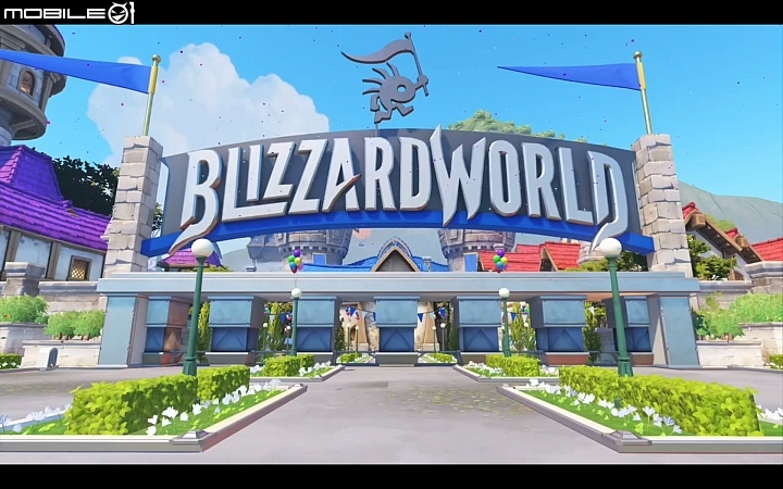 【Bz17】暴雪主題樂園開幕?《鬥陣特攻》新地圖「暴雪樂園」旗下作品元素大融合