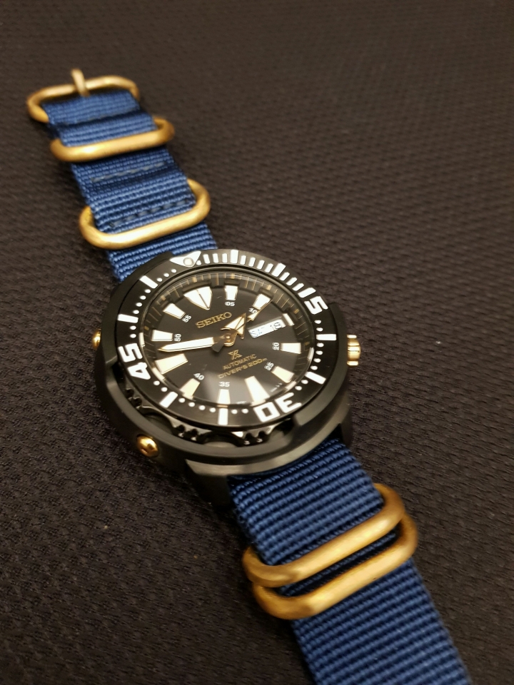 小鮪魚 Prospex SRP641k1+NATO錶帶 簡單分享