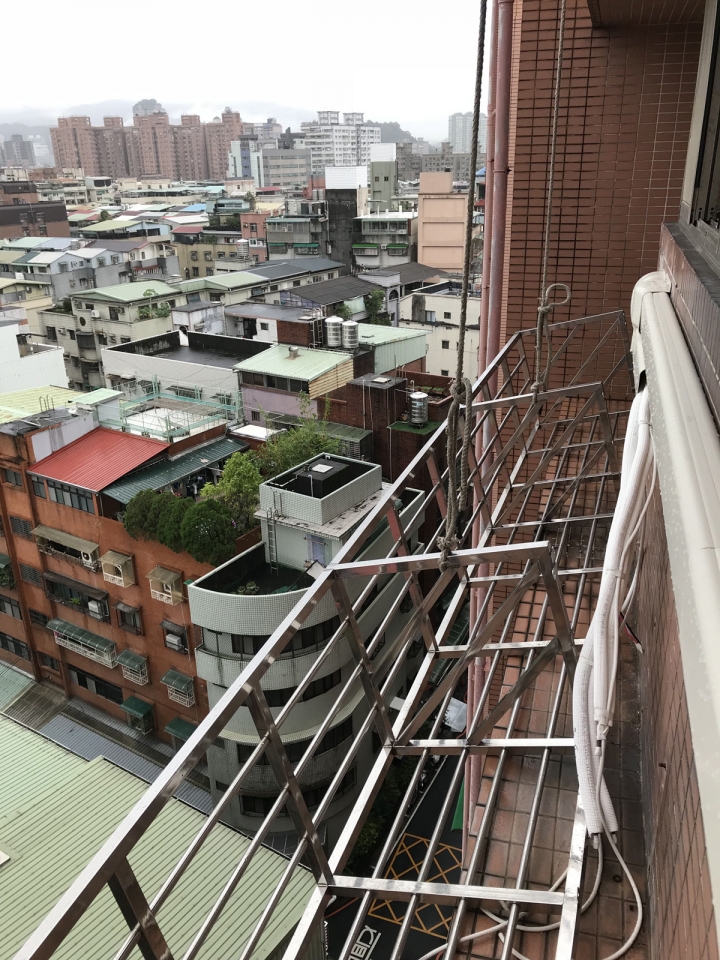 冷氣安裝避免危險施工 - 冷氣籃施工分享
