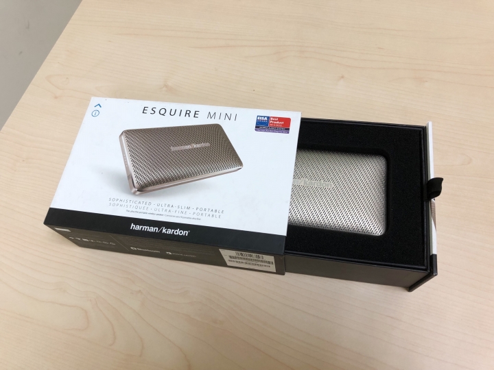 攜帶方便harman/kardon Esquire Mini藍牙喇叭分享