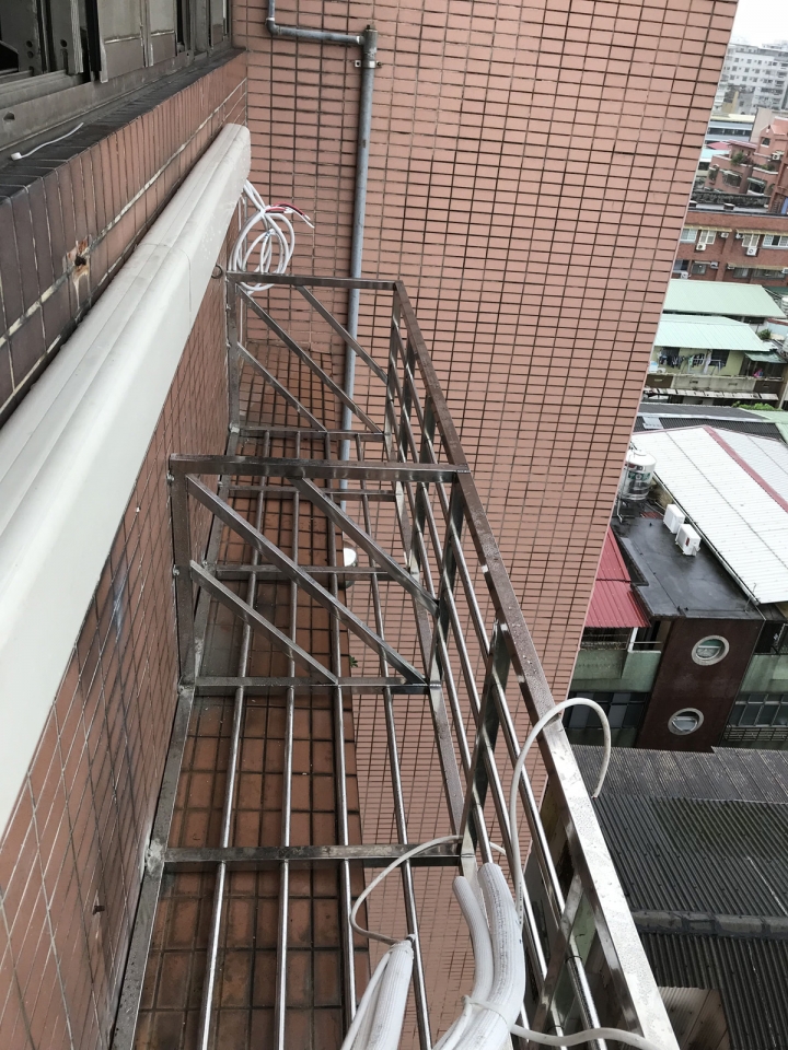 冷氣安裝避免危險施工 - 冷氣籃施工分享