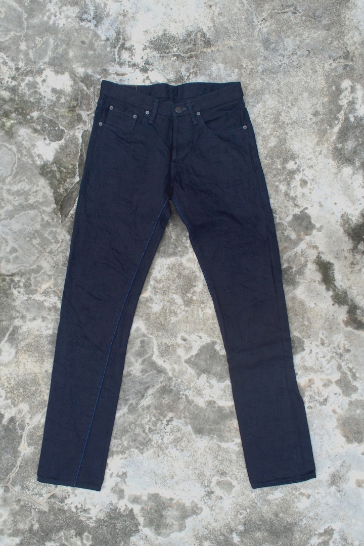 【開箱】 TANUKI-IDS1 INDIGO X INDIGO 15OZ SLIM