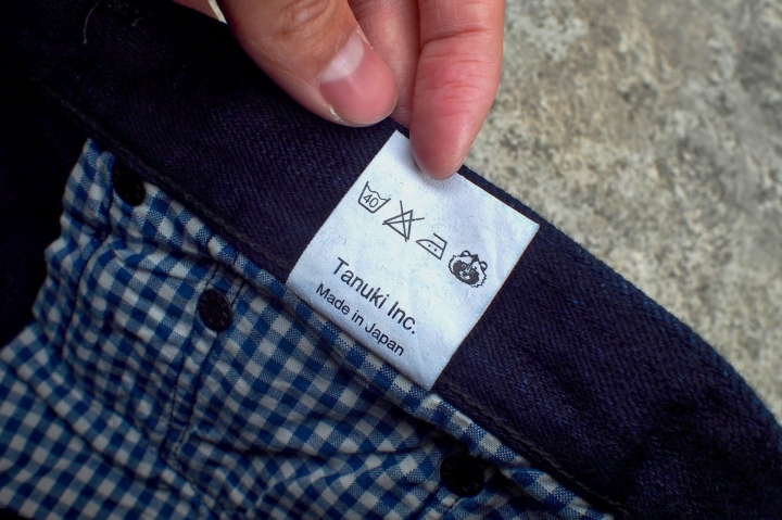 【開箱】 TANUKI-IDS1 INDIGO X INDIGO 15OZ SLIM