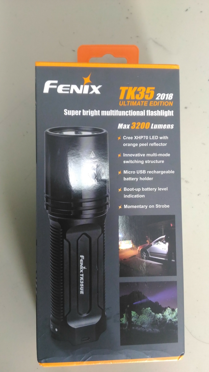 困獸猶鬥-Fenix TK35 UE 2018