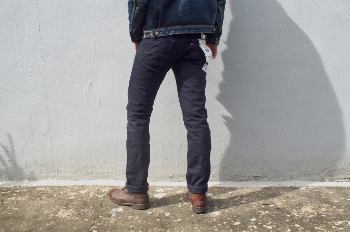 【開箱】 TANUKI-IDS1 INDIGO X INDIGO 15OZ SLIM