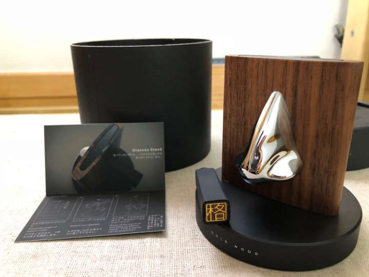 逸品開箱 - 給記憶一個有溫度的空間 GOLD WOOD design - Glasses Stand