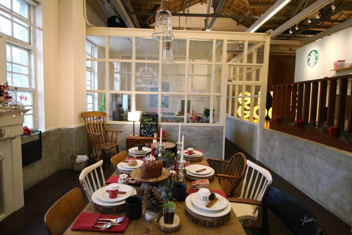 Starbucks At home 耶誕居家星體驗展 -台北中正 聖誕節讓我們這樣溫馨一起過好嗎?華山文創園區(2017.11.03-2017.11.30)