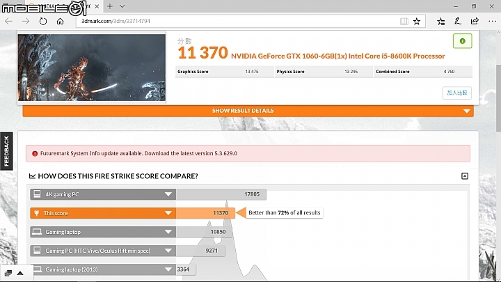Intel八代平台-i5-8600K+Nvidia GTX 1060 分享,希望能陪我再戰8年