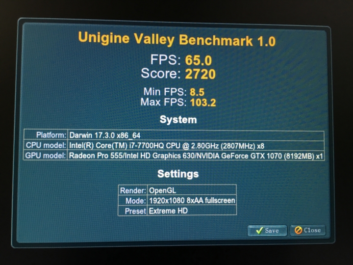 Aorus Gtx 1070 Gaming Box 成功在MBP 2017 驅動(教學)