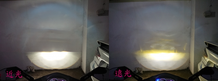 雷霆王直上ADI魚眼LED大燈1代,再加碼升級成PLUS版的比較...