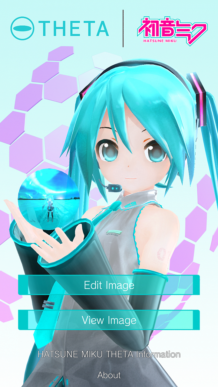 Ricoh Theta SC初音未來特別紀念版!APP Theta Miku Ricoh Theta SC初音未來特別紀念版!APP Theta Miku